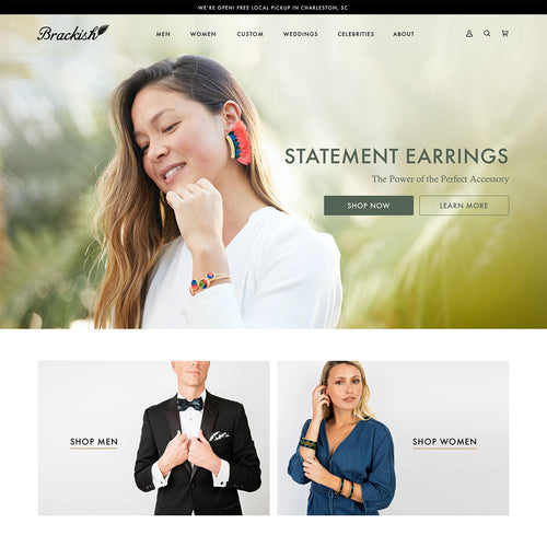 Brackish - Shopify Design and Development